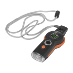 Complete survivalset met 6 verschillende functies kleur oranje