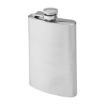 RVS personaliseerbare heupfles met schroefdop 100ml derde weergave
