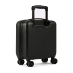 ABS trolley met 360º wielen, geschikt voor cabinebagage kleur zwart derde weergave