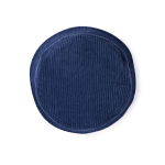 Unisex bobhoed van zachte corduroy om te personaliseren kleur marineblauw derde weergave