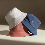 Unisex bobhoed van zachte corduroy om te personaliseren kleur naturel gedetailleerde weergave