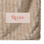 Grote zachte polyester deken om te bedrukken met logo kleur beige vijfde weergave