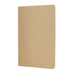 Notitieboeken met crèmekleurige bladen en FSC papier, geruit A5 kleur khaki tweede weergave