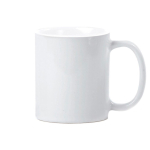 Keramische mok speciaal voor sublimatie, glanzend 320 ml kleur wit eerste weergave