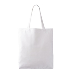 Polyester tas met zachte textuur, speciaal voor sublimatie 280 g/m2 kleur wit eerste weergave
