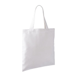 Polyester tas met zachte textuur, speciaal voor sublimatie 280 g/m2 kleur wit tweede weergave