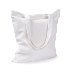 Polyester tas met zachte textuur, speciaal voor sublimatie 280 g/m2 kleur wit derde weergave