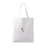 Polyester tas met zachte textuur, speciaal voor sublimatie 280 g/m2 kleur wit zesde weergave