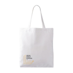 Polyester tas met zachte textuur, speciaal voor sublimatie 280 g/m2 kleur wit gedetailleerde weergave 3