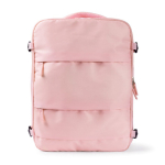 Mochila voor laptop 15'' van polyester, ideaal voor reizen kleur roze eerste weergave