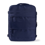 Mochila voor laptop 15'' van polyester, ideaal voor reizen kleur marineblauw eerste weergave
