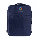 Mochila voor laptop 15'' van polyester, ideaal voor reizen kleur marineblauw vijfde weergave
