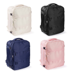 Mochila voor laptop 15'' van polyester, ideaal voor reizen kleur marineblauw zesde weergave