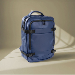 Laptoprugzak van polyester, ideaal voor reizen 16'' kleur blauw vierde weergave