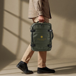 Laptoprugzak van polyester, ideaal voor reizen 16'' kleur groen zesde weergave