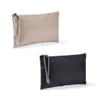 Nylon toilettas met bicolor koord in de ritssluiting 240 g/m2 kleur beige derde weergave