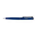 Elegante draaisysteem balpen met blauwe inkt kleur blauw vijfde weergave