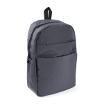 Lichte nylon laptoprugzak met antidiefstalzakje 16'' kleur grijs tweede weergave