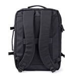 Reistas met ruimte voor laptop 15'' en compatibel met trolley kleur zwart vijfde weergave