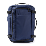 Laptoprugzak 15'' van polyester, geschikt voor trolley kleur blauw eerste weergave