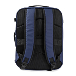 Laptoprugzak 15'' van polyester, geschikt voor trolley kleur blauw derde weergave