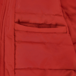 Gewatteerde parka van RPET, wind- en waterbestendig