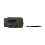 Draagbare zonne-energie radio met zaklamp en nood-powerbank