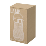 Metalen lamp met PU-handgreep aan de bovenzijde weergave met doos