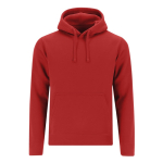 Herentrui van katoen en polyester 280 g/m² kleur rood  negende weergave