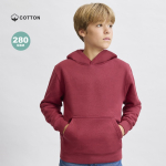 Kindertrui van katoen en polyester 280 g/m²
