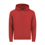 Unisex sweatshirt van katoen en polyester 280 g/m² kleur rood  negende weergave