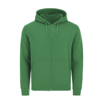 Unisex sweatshirt van katoen en polyester 280 g/m² kleur groen  negende weergave