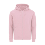 Unisex sweatshirt van katoen en polyester 280 g/m² kleur roze  negende weergave