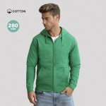 Unisex sweatshirt van katoen en polyester 280 g/m²