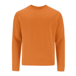 Unisex sweatshirt van katoen en polyester 280 g/m² kleur oranje  negende weergave
