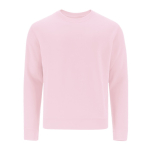 Unisex sweatshirt van katoen en polyester 280 g/m² kleur roze  negende weergave