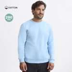 Unisex sweatshirt van katoen en polyester 280 g/m²
