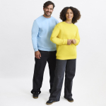 Unisex sweatshirt van katoen en polyester 280 g/m² sfeerweergave