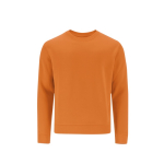 Unisex kindertrui van katoen en polyester 280 g/m² kleur oranje  negende weergave
