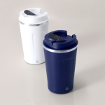 RVS beker van gerecycled staal met temperatuurindicator 400 ml sfeerweergave