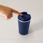 RVS beker van gerecycled staal met temperatuurindicator 400 ml