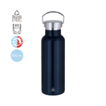 RVS thermosfles met draaglus 500 ml