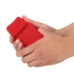 Herbruikbare handverwarmer met polyester hoes derde weergave