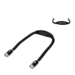 Handsfree leeslamp met ergonomisch design en 4 LED-lampjes met jouw bedrukking