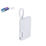 Compacte witte powerbank 2.000 mAh