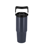 RVS drinkfles van gerecycled staal met handige draaglus 900 ml zesde weergave