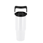 RVS drinkfles van gerecycled staal met handige draaglus 900 ml negende weergave