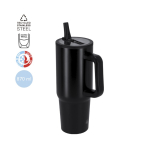 RVS thermosfles met handvat 870 ml