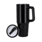 RVS thermosfles met handvat 870 ml vijfde weergave
