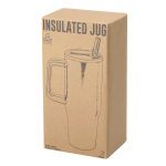 RVS thermosfles met handvat 870 ml weergave met doos